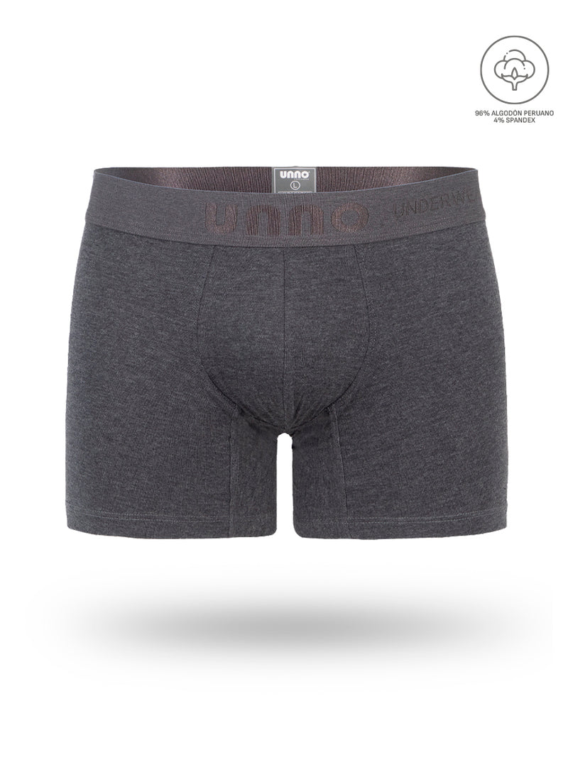 Boxer Essential Charcoal Jaspeado