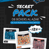 Pack Licencias Unno Comics — 8 Bóxers