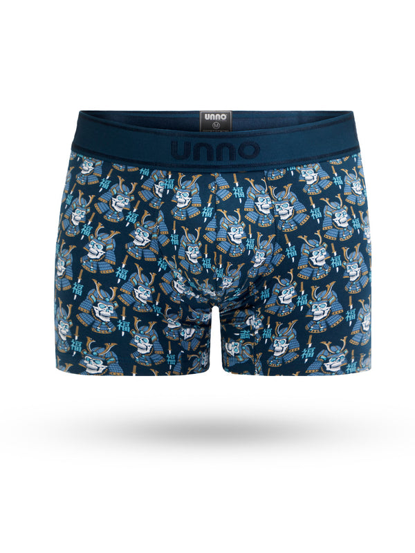 Boxer Samurai Skull
