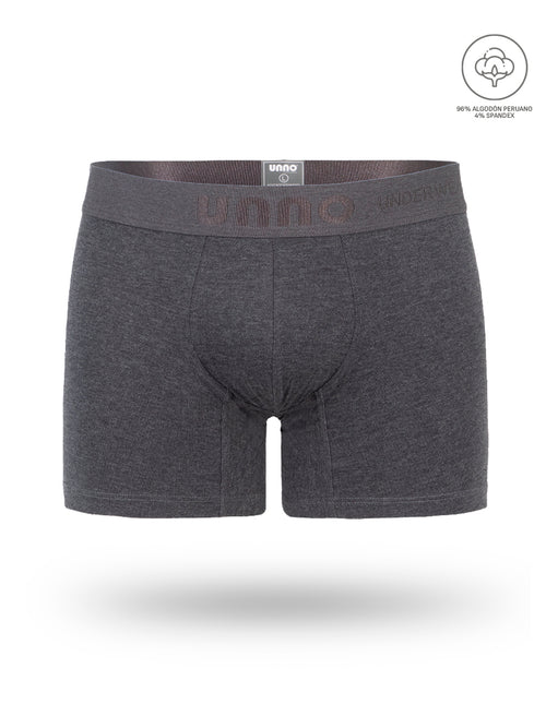 Boxer Essential Charcoal Jaspeado