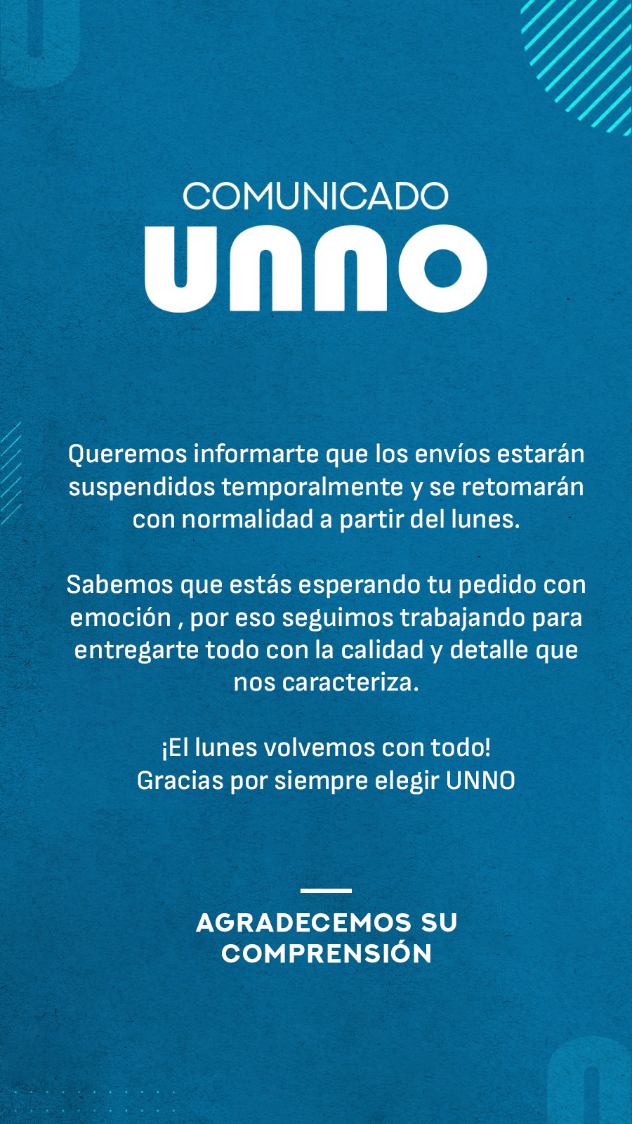 Comunicado Importante