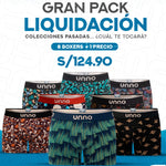Pack Liquidación — 8 Bóxers