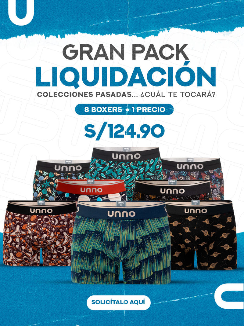 Pack Liquidación — 8 Bóxers