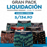 Pack Liquidación — 8 Bóxers