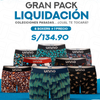 Pack Liquidación — 8 Bóxers