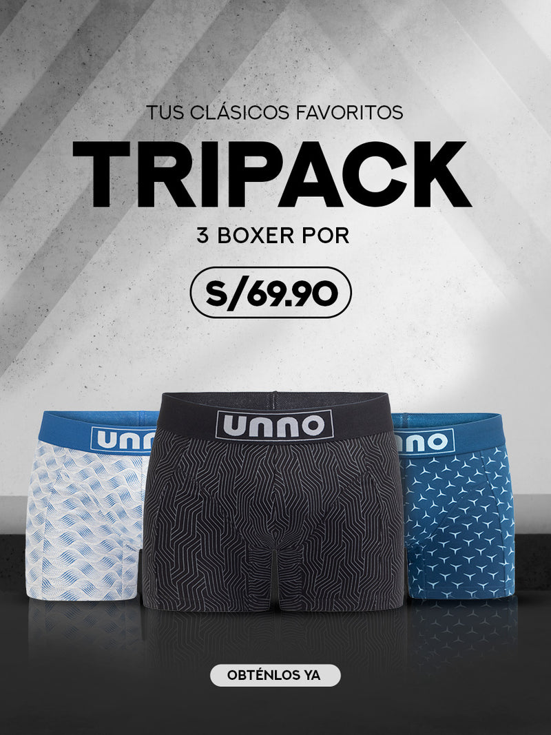 Tripack Boxers Clásicos