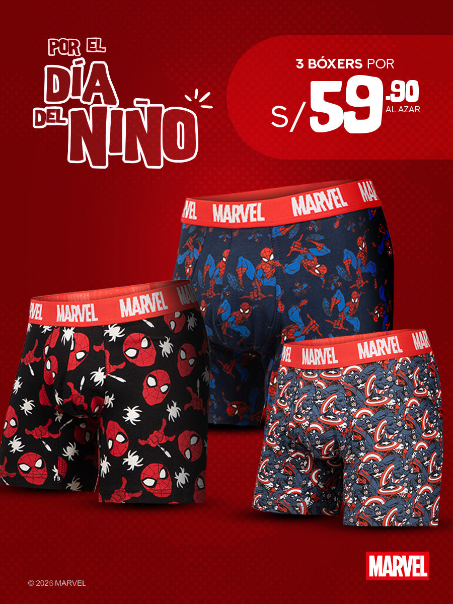 Tripack Día del Niño Marvel - Gallery 1